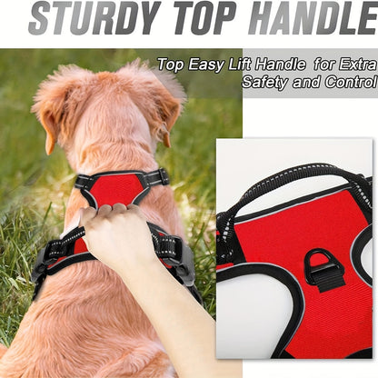 Heavy-Duty No-Pull Dog Harness 🐕✨