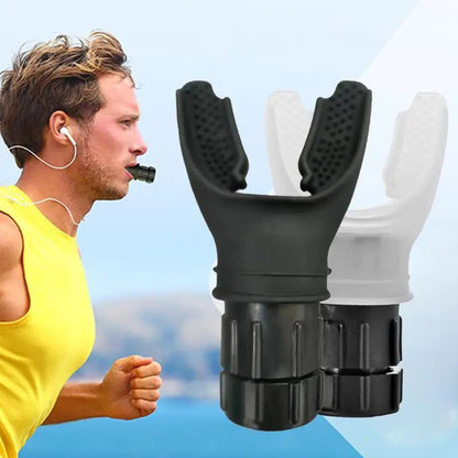 Adjustable Breathing Trainer with Mouthpiece