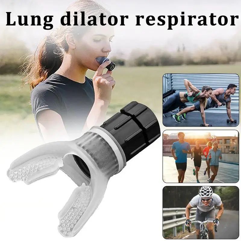 Adjustable Breathing Trainer with Mouthpiece