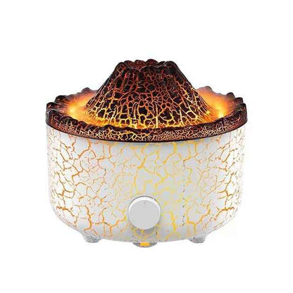 GrinchyFinchy™Flame Volcano Aromatherapy Humidifier with Remote Control