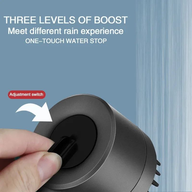 XIAOMI High Pressure Filtered Shower Head with 3 Spray Modes