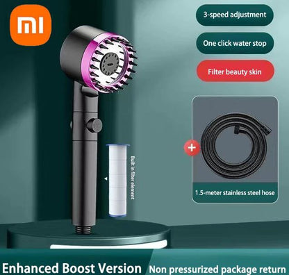 XIAOMI High Pressure Filtered Shower Head with 3 Spray Modes