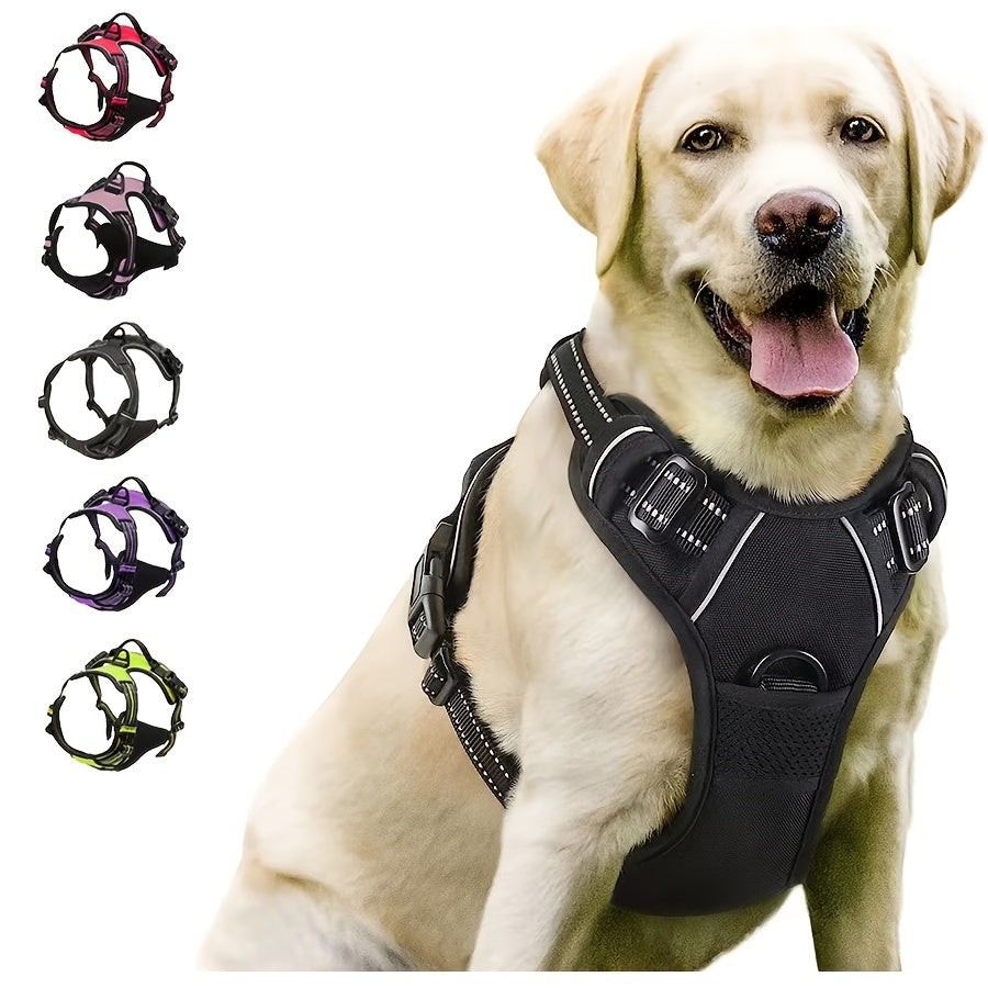 Heavy-Duty No-Pull Dog Harness 🐕✨