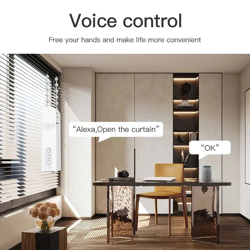 Voice and Remote Control for Your Blinds – Ultimate Convenience!