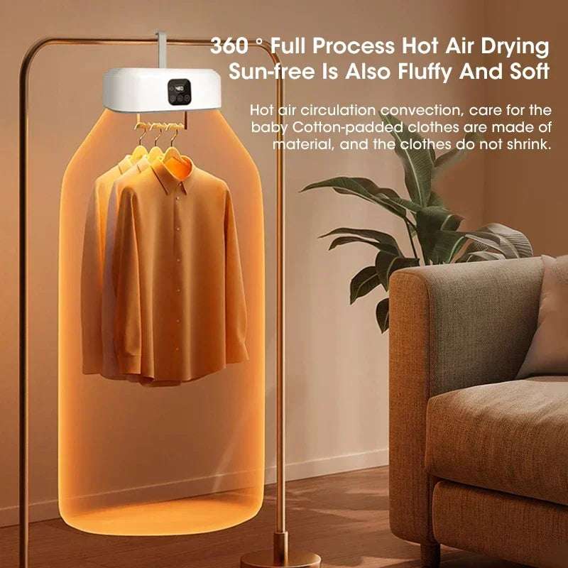 Fast & Smart Drying for Home & Travel! 🧺