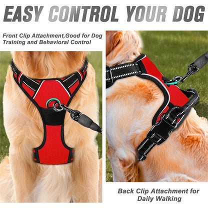 Heavy-Duty No-Pull Dog Harness 🐕✨